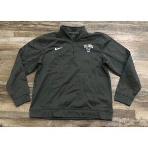 Nike Villanova Wildcats Youth XL Gray Quarter 1/4 Zip Pullover Long Sleeve